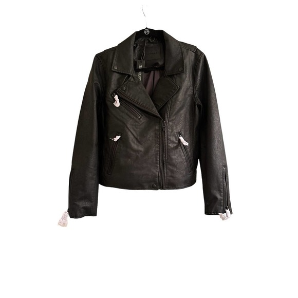 BLANK NYC Vegan Leather Moto Jacket - Picture 3 of 9
